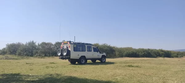 Kenya safari 4x4 car on safari