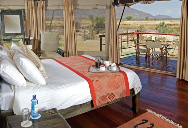 Ashnil Samburu Camp is a luxury tented